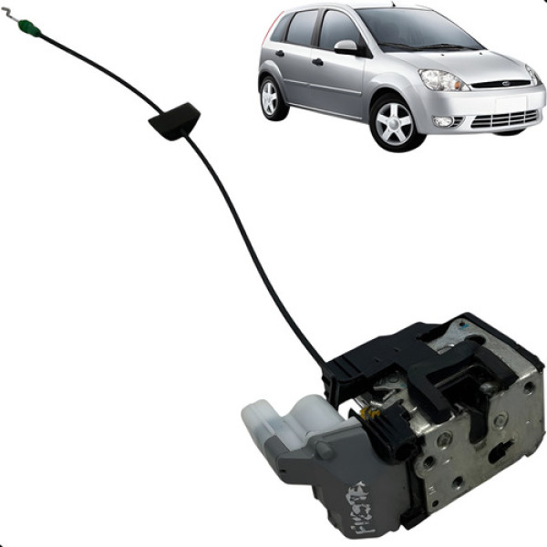 Fechadura Elétrica Dianteira Direita Ford Fiesta 1.0 2007