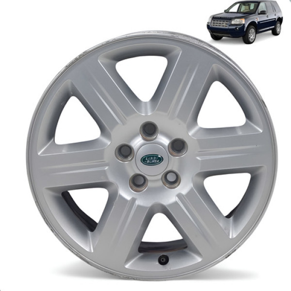 Roda Avulsa Aro 17 Freelander 2 Furacão 5x108 Cinza