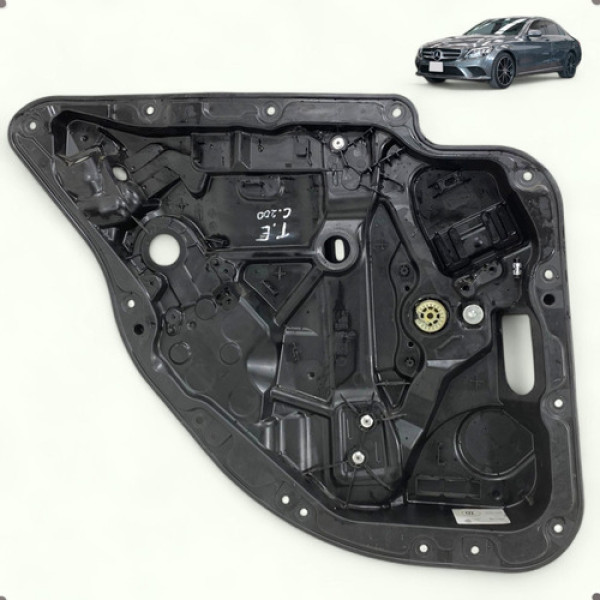 Máquina Vidro Tras Esquerdo Mercedes C200 2.0 2015 A 2018