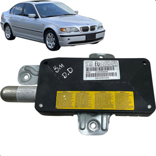 Airbag Porta Dianteira Direita Bmw 325i 2000 2001 2002 2003 Preto