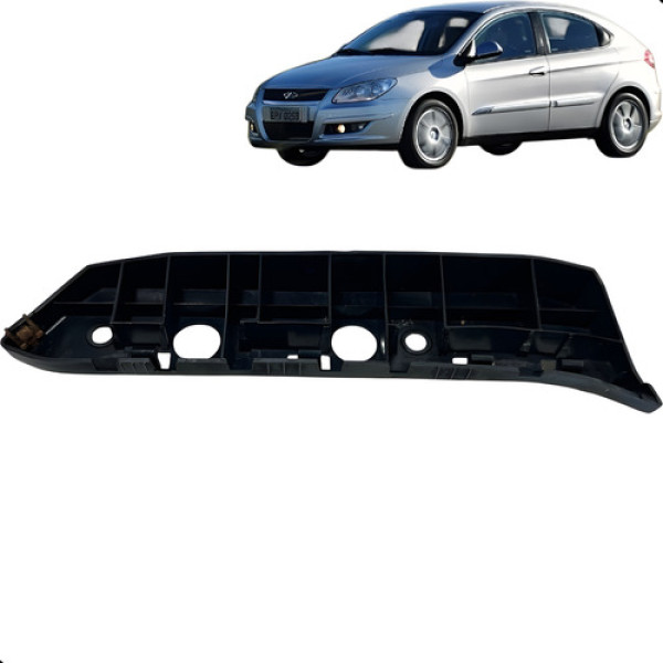 Suporte Dianteiro Esquerdo Parachoque Chery Cielo 1.6 2010