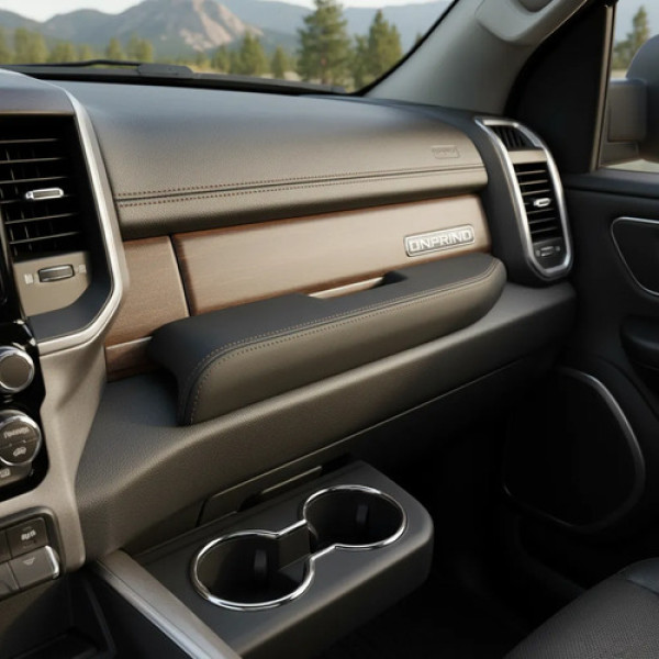 Moldura Forro Esquerdo Tabelier Ram 3500 2022 Longhorn Preto