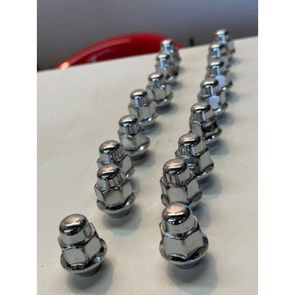 Porca Roda Cromada Com 16 Unidades Hb20 2015 A 2017 C4778