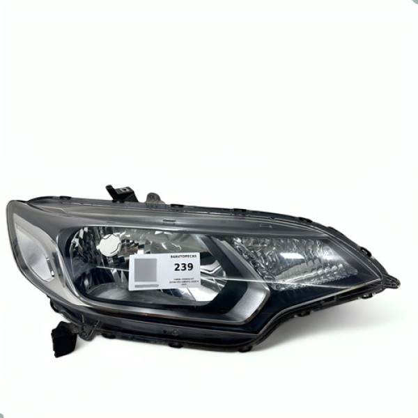 Farol Direito Honda Fit 2015 2016 2017 2018 2021 C/detalhes Direito