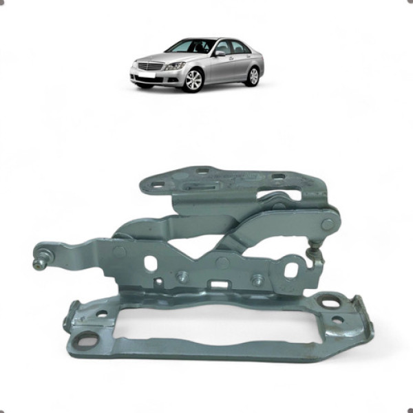 Dobradiça Esquerda Capo Mercedes C200 1.8 Cgi 2009 A 2012