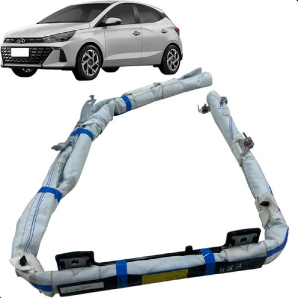 Cortina Airbag Teto Esquerdo Hb20 2023 2024 2025 Hart Preto