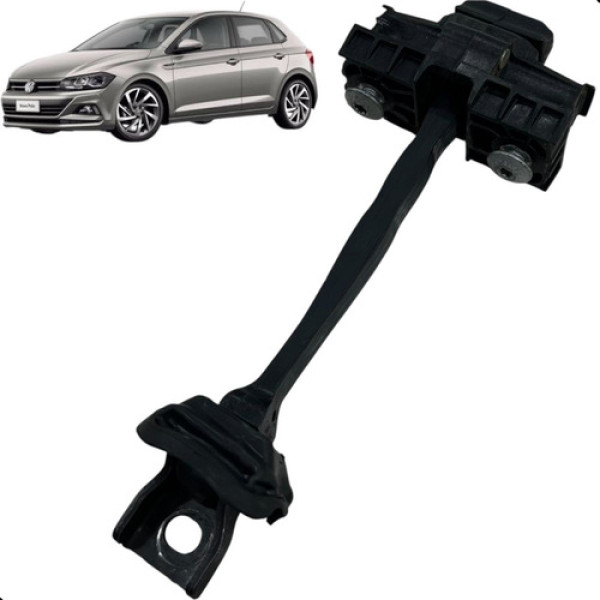 Limitador Porta Dianteira Esquerda Polo Virtus 2018 A 2021