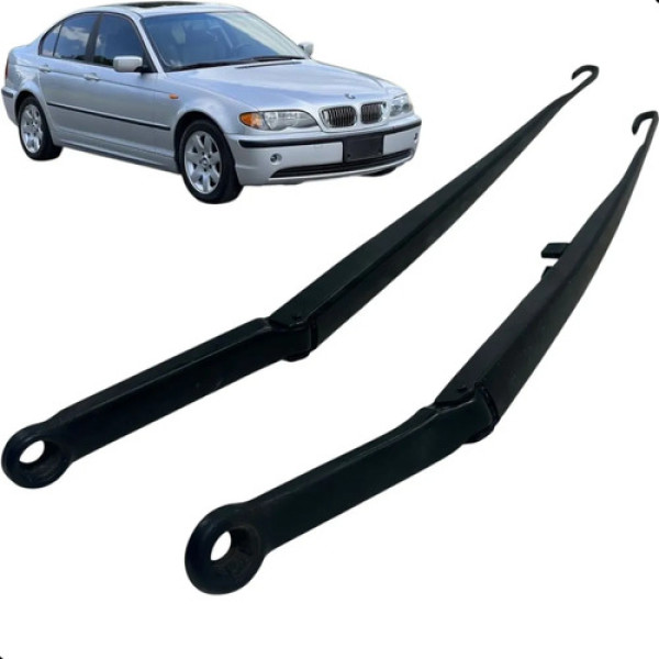 Par Braço Limpador Parabrisa Bmw 323i 325i E46 2000 A 2004