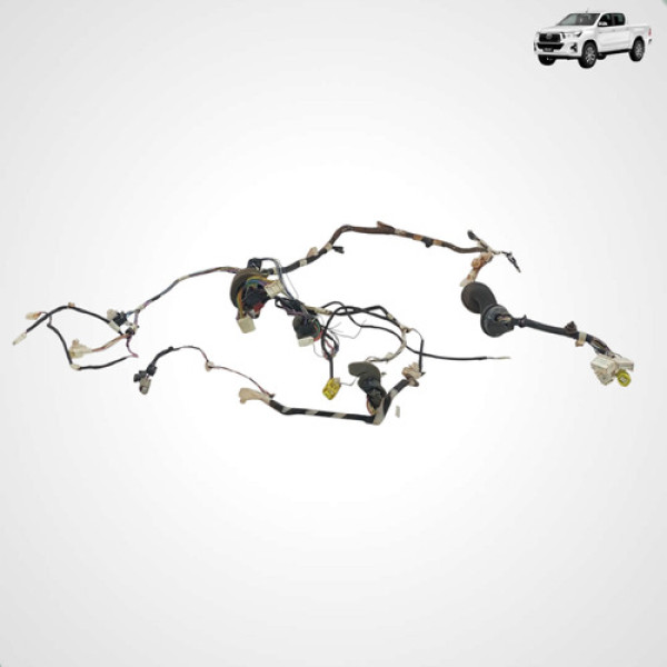 Chicote Porta Dianteira Hilux 2.8 2016 A 2020 Esquerda