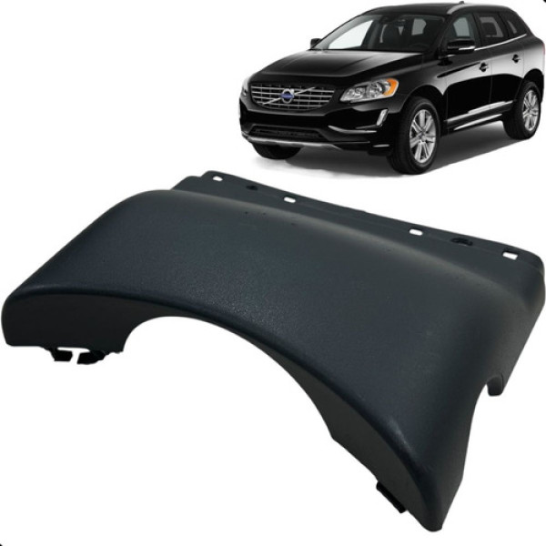 Acabamento Superior Coluna Direção Volvo Xc60 2015 A 2017 Preto