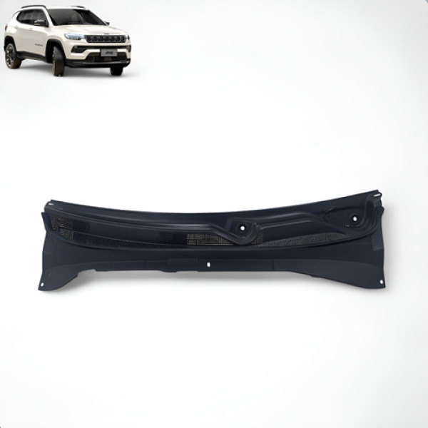 Grade Churrasqueira Jeep Compass T270 2022 2024 Preto