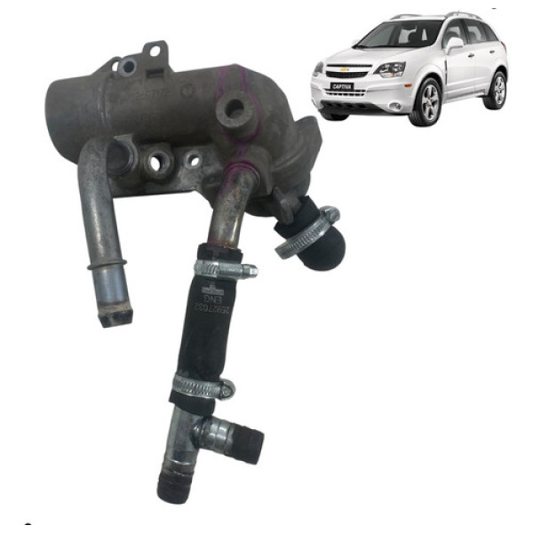 Carcaca De Valvula Termostatica Captiva 2.4 16v 2009 A 2016