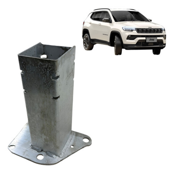 Ponta Longa Alma Compass 1.3 2022 2024 Dianteira Esquerda Prateado