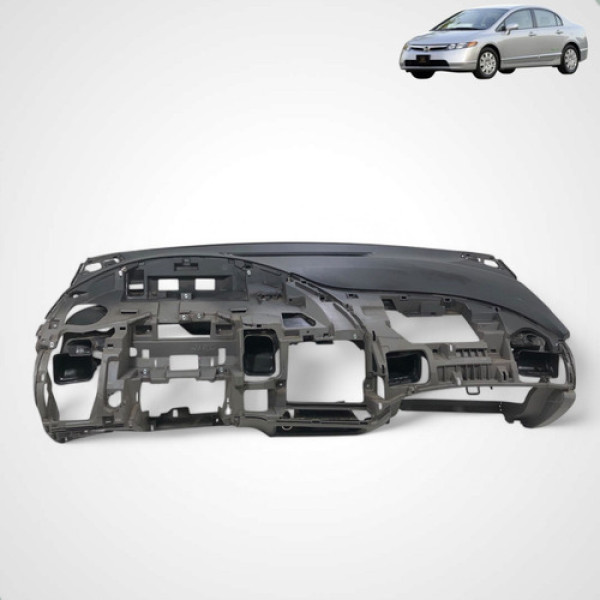 Capa Painel Tabelier New Civic 2007 2008 2009 2010 2011 Preta