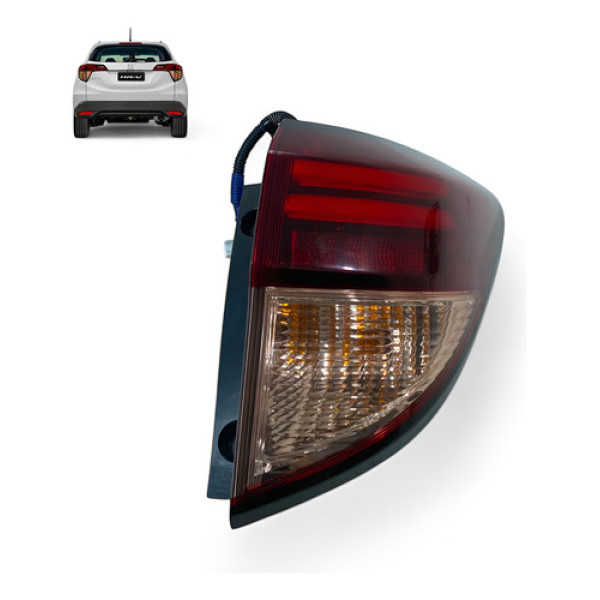 Lanterna Canto Direito Honda Hr-v Hrv 2019 2020 2021 Direito/passageiro Vermelho