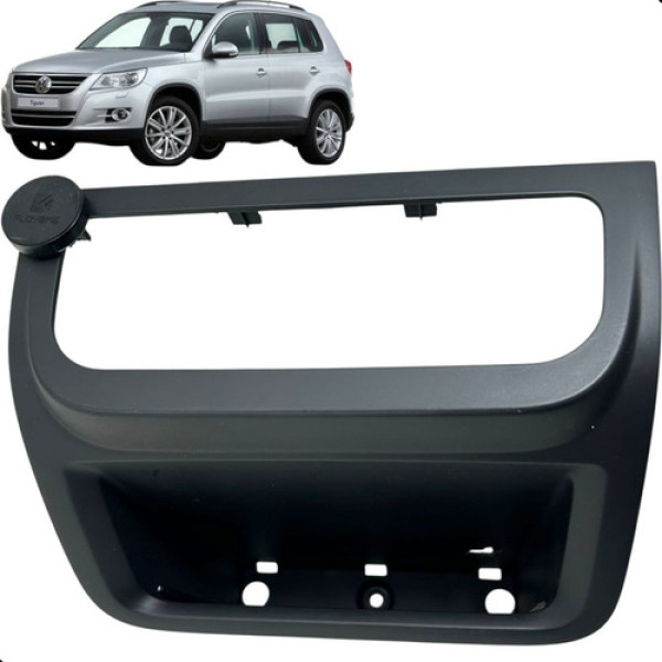 Moldura Comando Ar Condicionado Volkswagen Tiguan 2010 2014