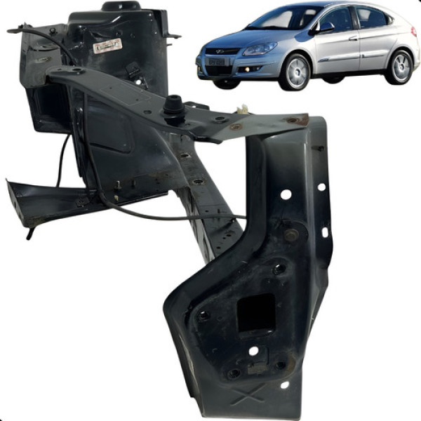 Ponta Longarina Quadro Farol Direito Chery Cielo 2010 A 2012