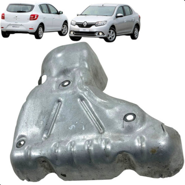 Protetor Calor Escapamento Sandero 2015 A 2019