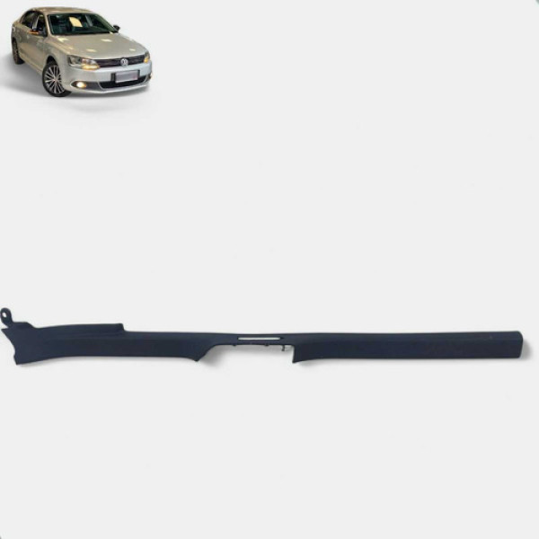 Soleira Lateral Direita Jetta 2011 A 2016 Interna Preto