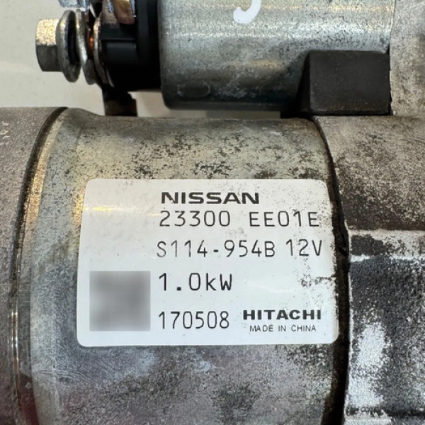 Motor Partida Arranque March Versa Kicks 1.6 2017 A 2022