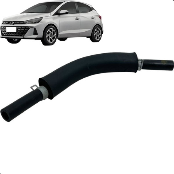 Mangueira Turbina Hyundai Hb20 2023 2024 2025 Preto