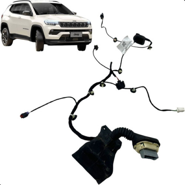 Chicote Porta Jeep Compass 2022 A 2024 Traseira Direita