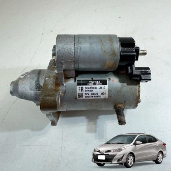 Motor Arranque Partida Toyota Yaris 1.5 2019 2020 2021 Aut