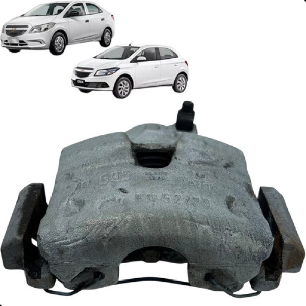 Pinça Freio Onix Prisma 1.0 2013 A 2019 Dianteira Esquerda