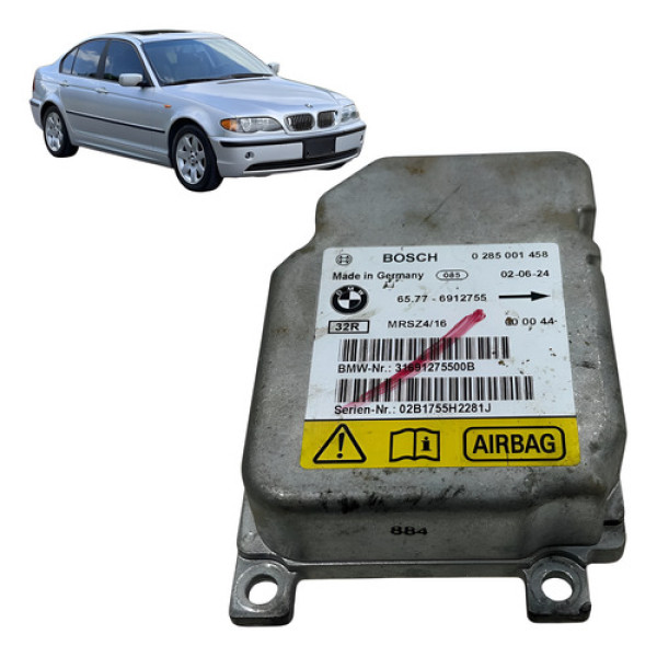 Modulo Colisão Airbag Impacto Bmw 325i E46 2000 2001 A 2003