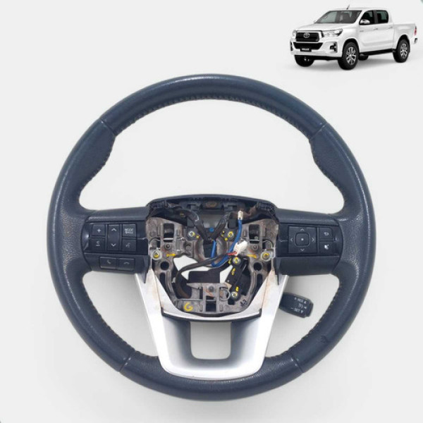Volante Direção Toyota Hilux Srv 2016 A 2023 C/comando