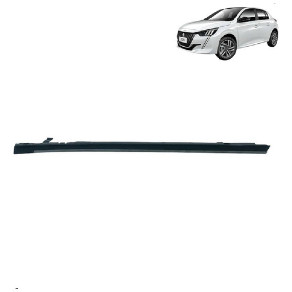 Moldura Friso Superior Porta Luvas Peugeot 208