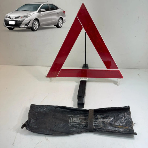 Triagulo Sinalização Toyota Yaris 1.5 2019 2020 2021