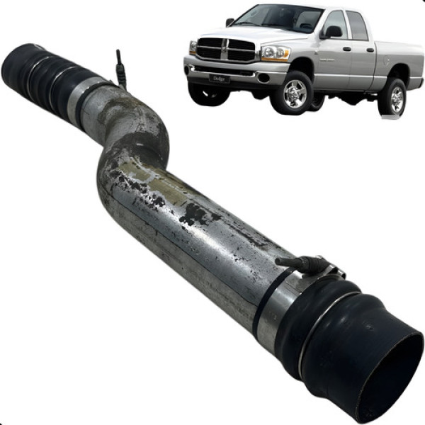 Tubo Mangueira Intercooler Dodge Ram 2500 5.9 2008 A 2011 Preto