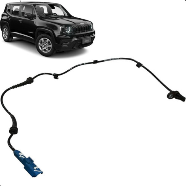 Sensor Abs Traseiro Direito Citroën C3 1.6 2014 A 2018