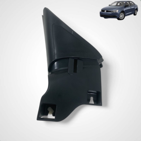Moldura Interno Retrovisor Esquerdo Jetta 2011 A 2018