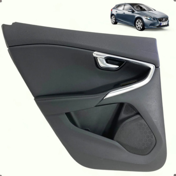 Forro Porta Traseira Esquerda Volvo V40 T4 2013 2014 A 2016