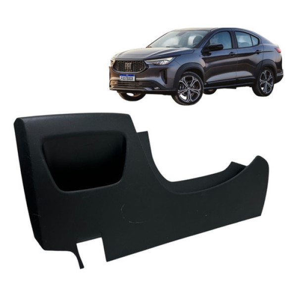 Acabamento Inferior Painel Fiat Pulse Fastback 2021 A 2024 Preto