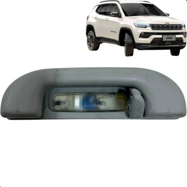 Alça Teto Pqp Traseira Esquerda Compass 2022 A 2024 Cinza