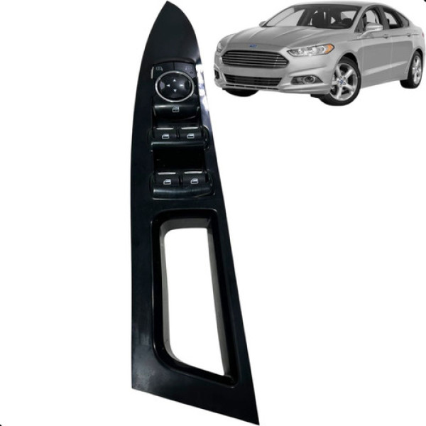 Botão Vidro Comando Dianteiro Esquerdo Ford Fusion 2014 2018