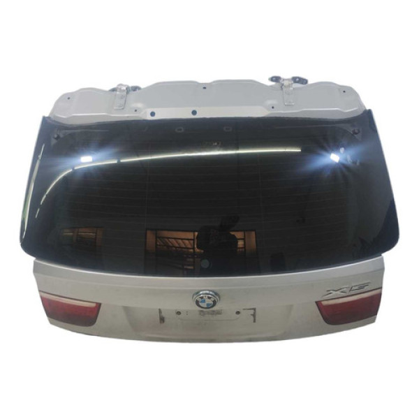 Tampa Traseira Bmw X5 4.8 V8 2007 A 2010 Prata