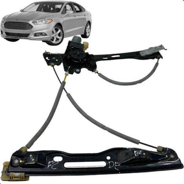 Máquina Vidro Dianteira Esquerda Ford Fusion 2013 2014 2019