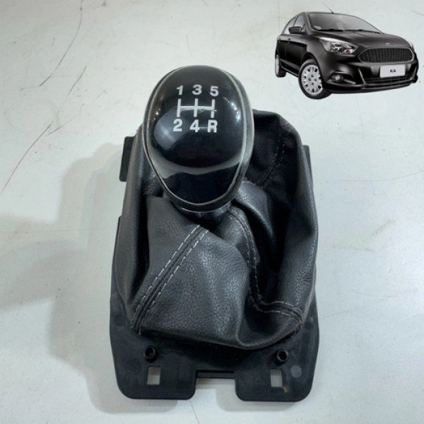 Coifa Manopla Cambio Ford Ka 1.0 3cc 2015 2016 2017 2019