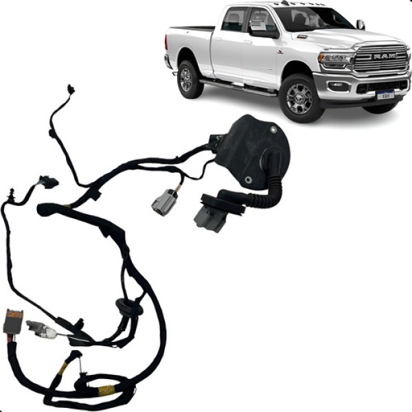 Chicote Porta Traseira Esquerda Ram 2509 3500 2019 A 2023