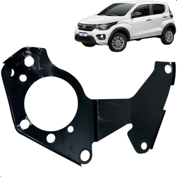 Defletor Flange Caixa Câmbio Fiat Mobi 1.0 4cc 2017 A 2019