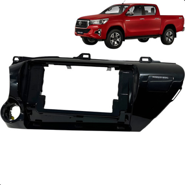 Moldura Multimídia Rádio Sensor Hilux 2.8 Srv 2016 A 2022