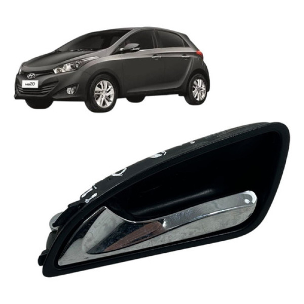 Maçaneta Interna Dianteira Esquerda Hb20 1.6 2013 A 2019 Dianteira