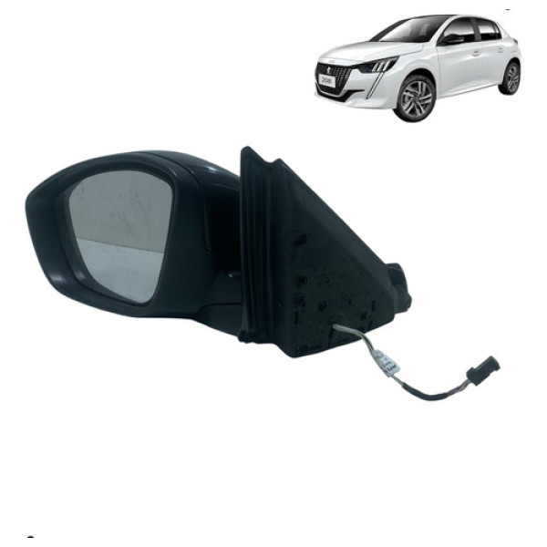 Retrovisor Esquerdo Peugeot 208 2021 2022 2023 2024