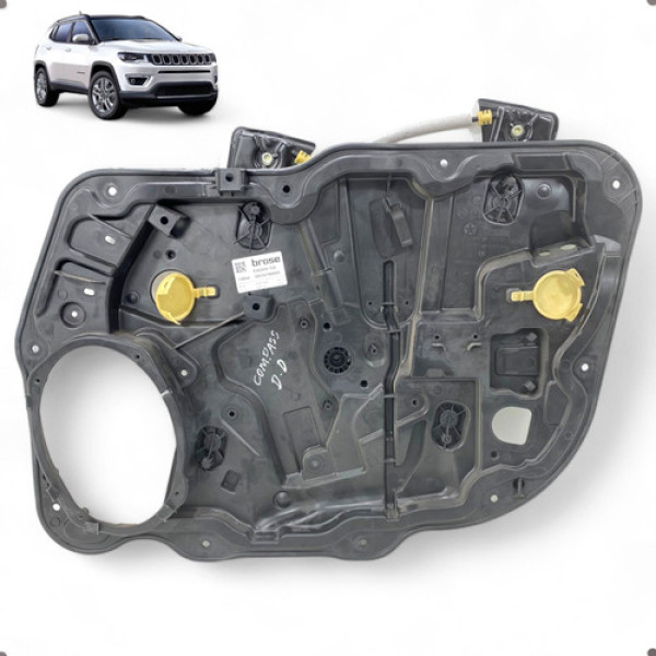 Máquina Vidro Diant Direita Jeep Compass 2017 A 2021 S/motor