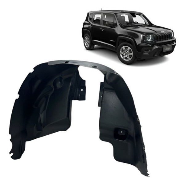 Parabarro Traseiro Jeep Renegade 2017 A 2021 Esquerdo