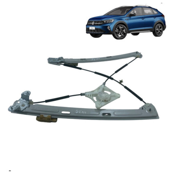 Máquina Vidro Porta Dianteira Esquerda Nivus 2021 2024 